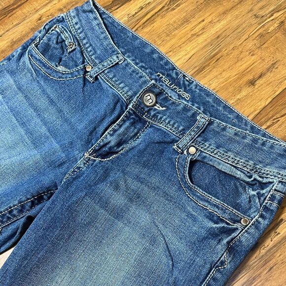 MAURICES Women’s Denim Jean Size 9/10 Reg - Picture 3 of 11